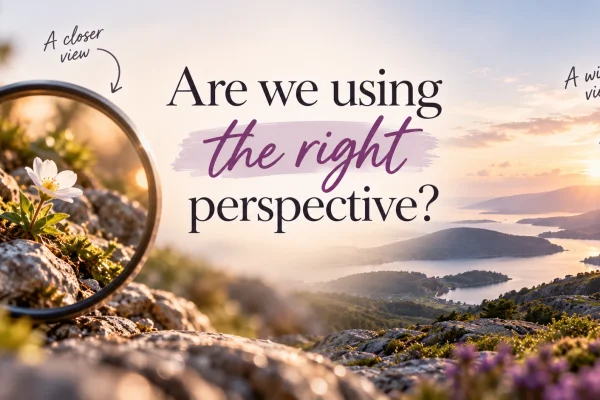 Are we using the right perspective?